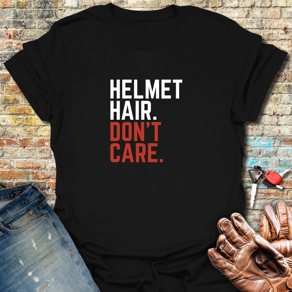 Don't Care T-Shirt - Black