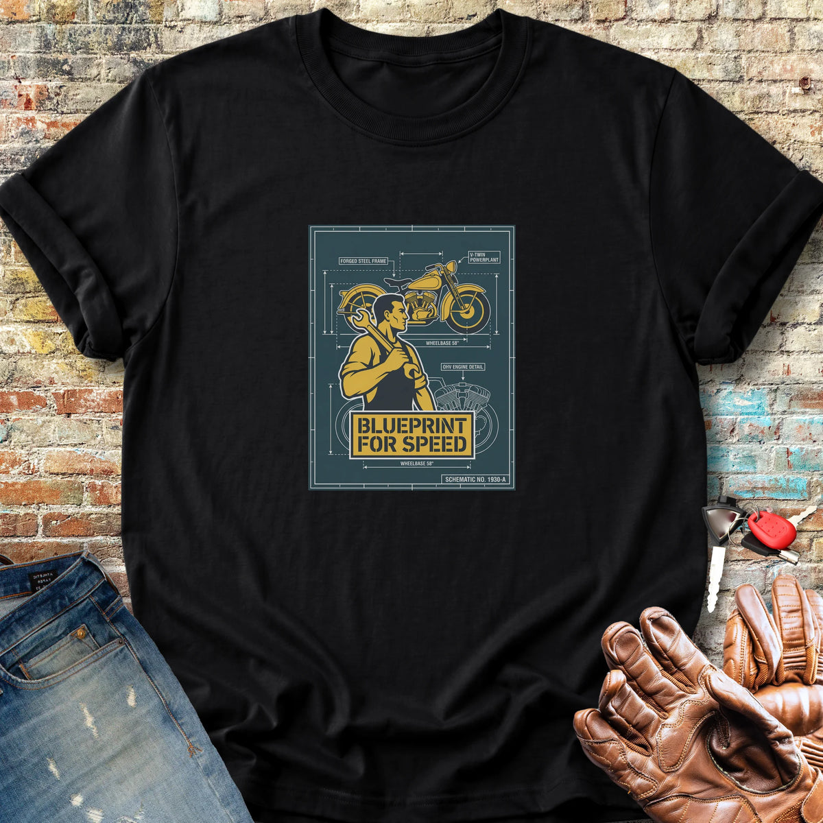 Blueprint Classic T-Shirt - Black