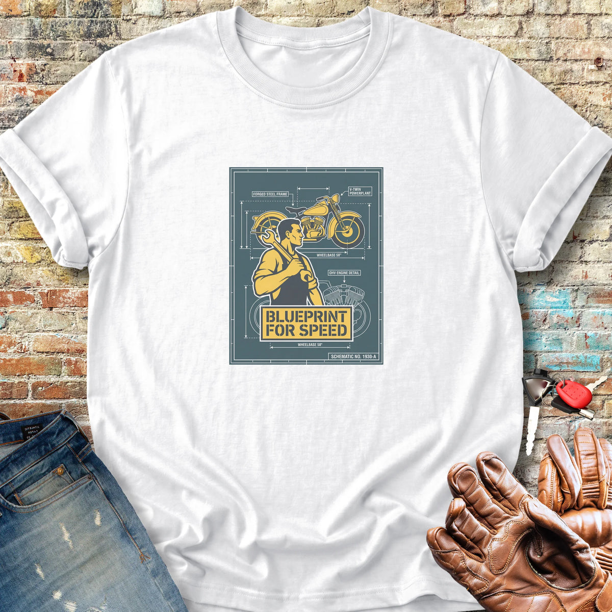 Blueprint Classic T-Shirt - White