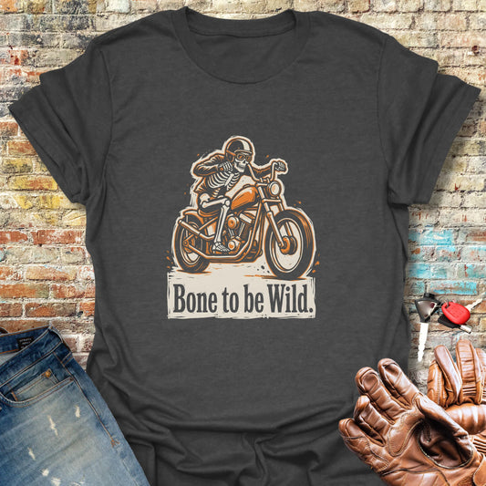 Bone Rider T-Shirt - Dark Heather