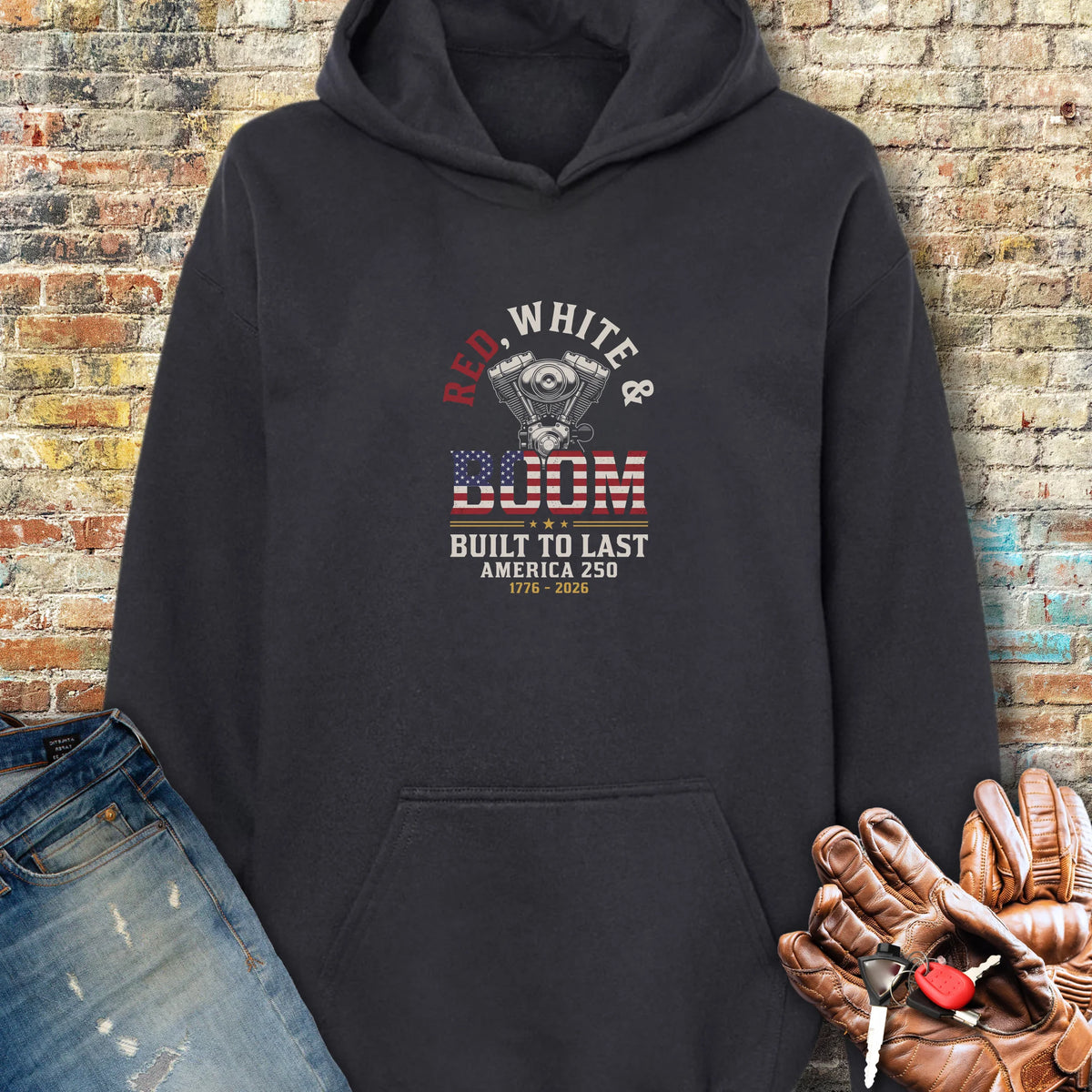 Boom 250 Hoodie - Black
