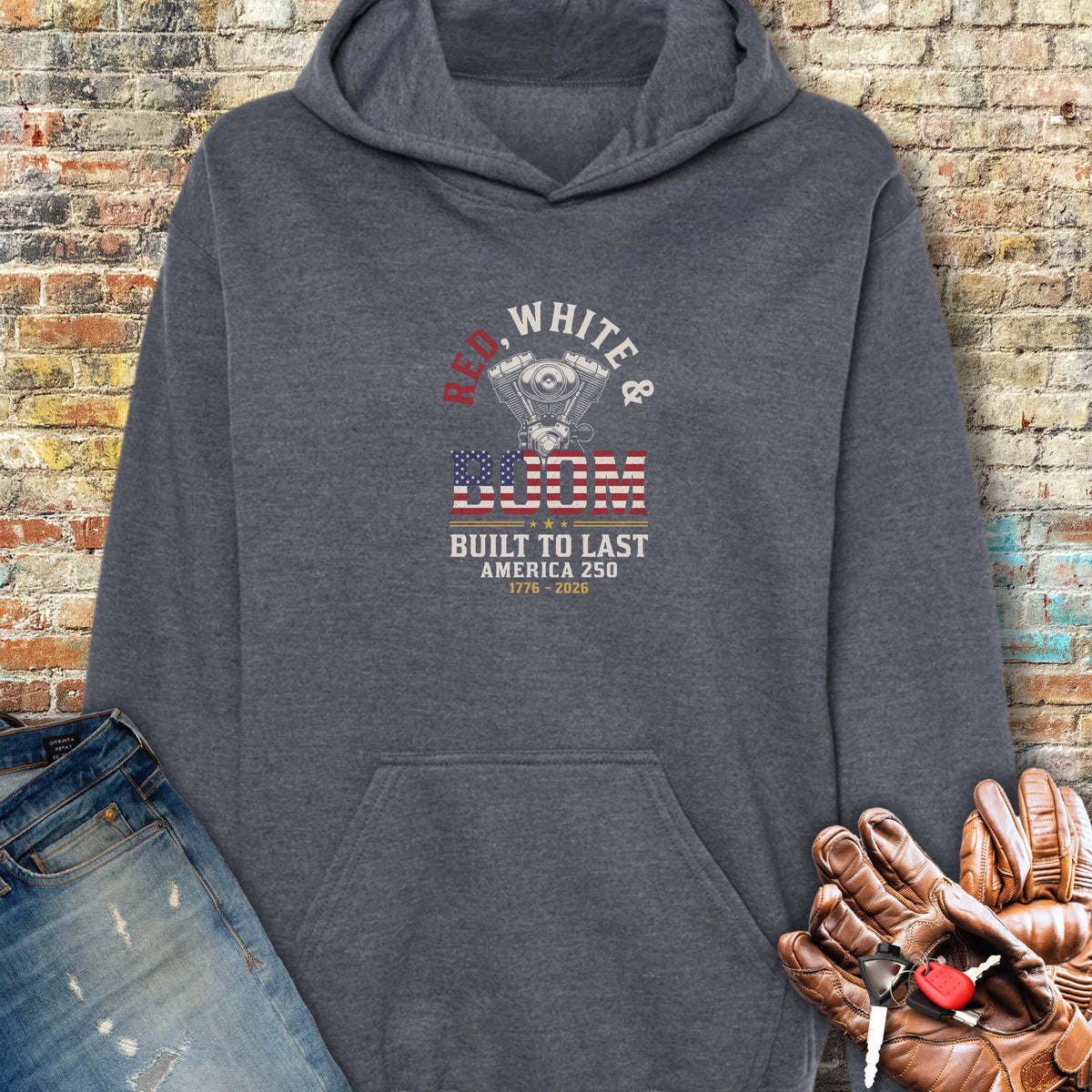 Boom 250 Hoodie - Dark Heather