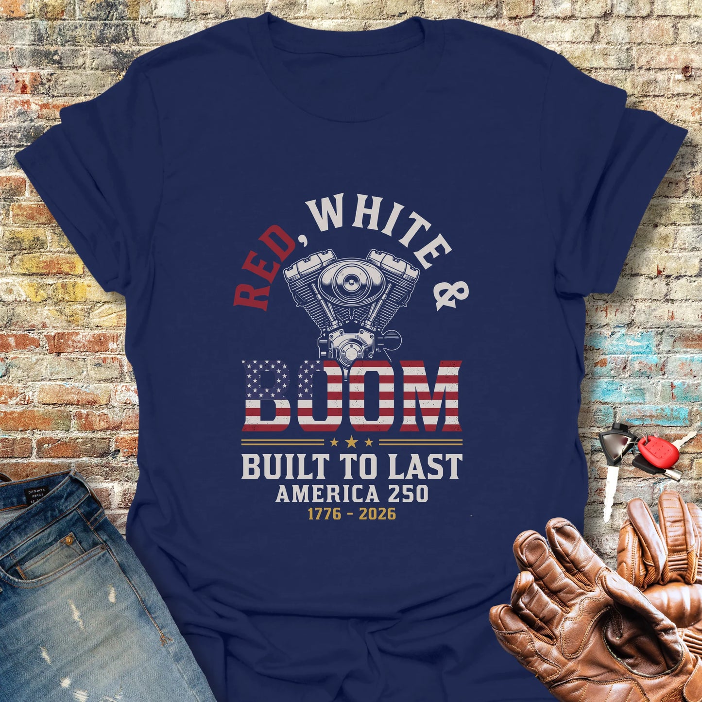 Boom 250 T-Shirt - Navy