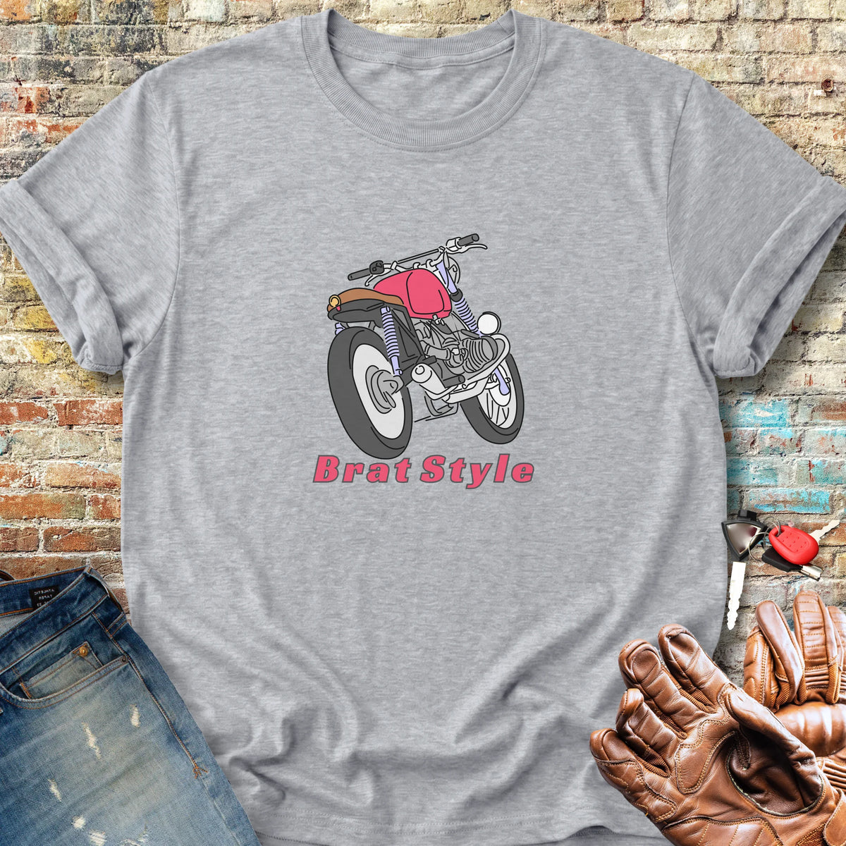 Brat Style Colour Classic T-Shirt - Sport Grey