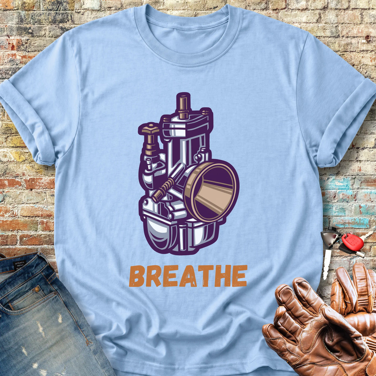 Breathe Classic T-Shirt - Light Blue