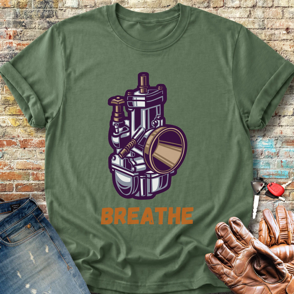 Breathe Classic T-Shirt - Military Green