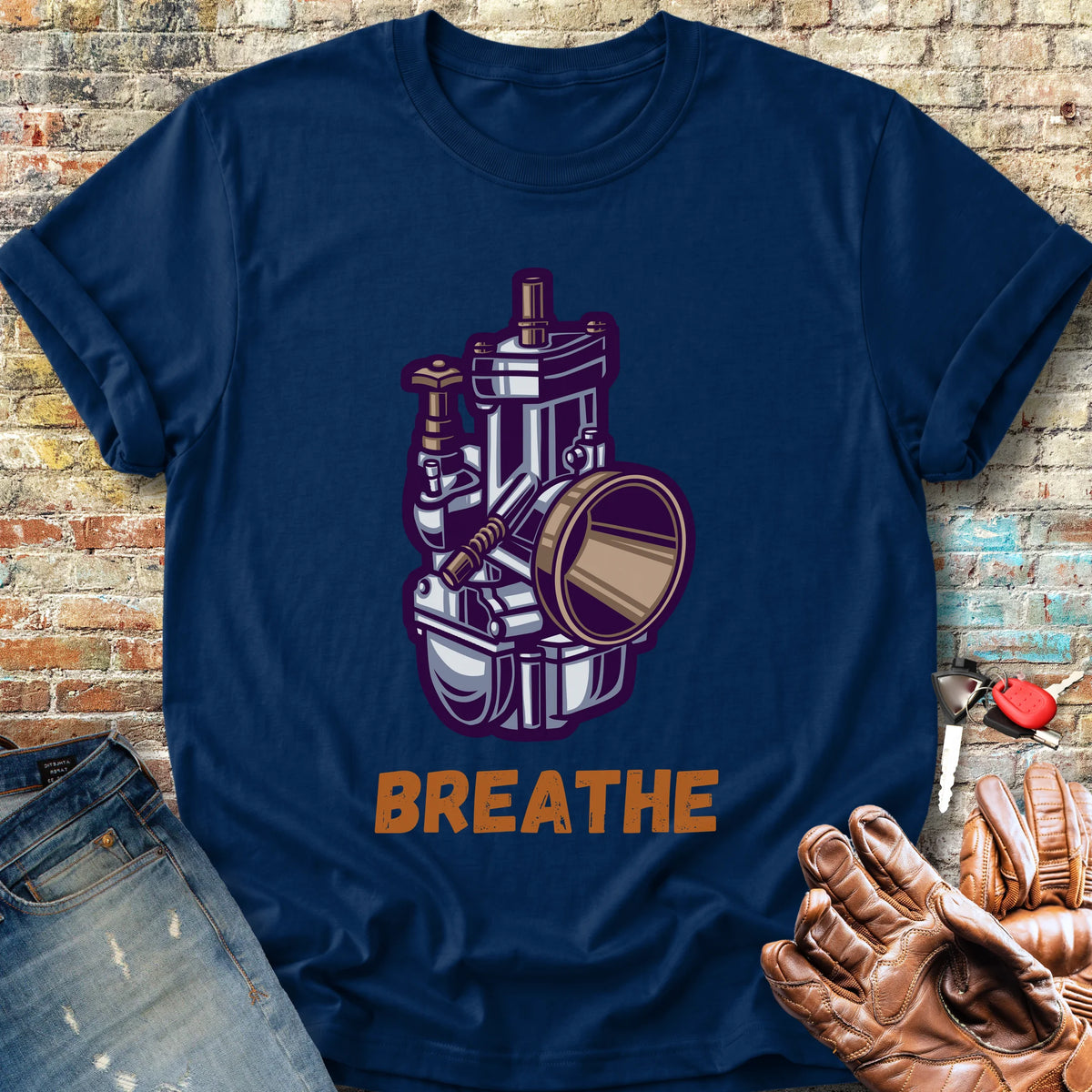Breathe Classic T-Shirt - Navy