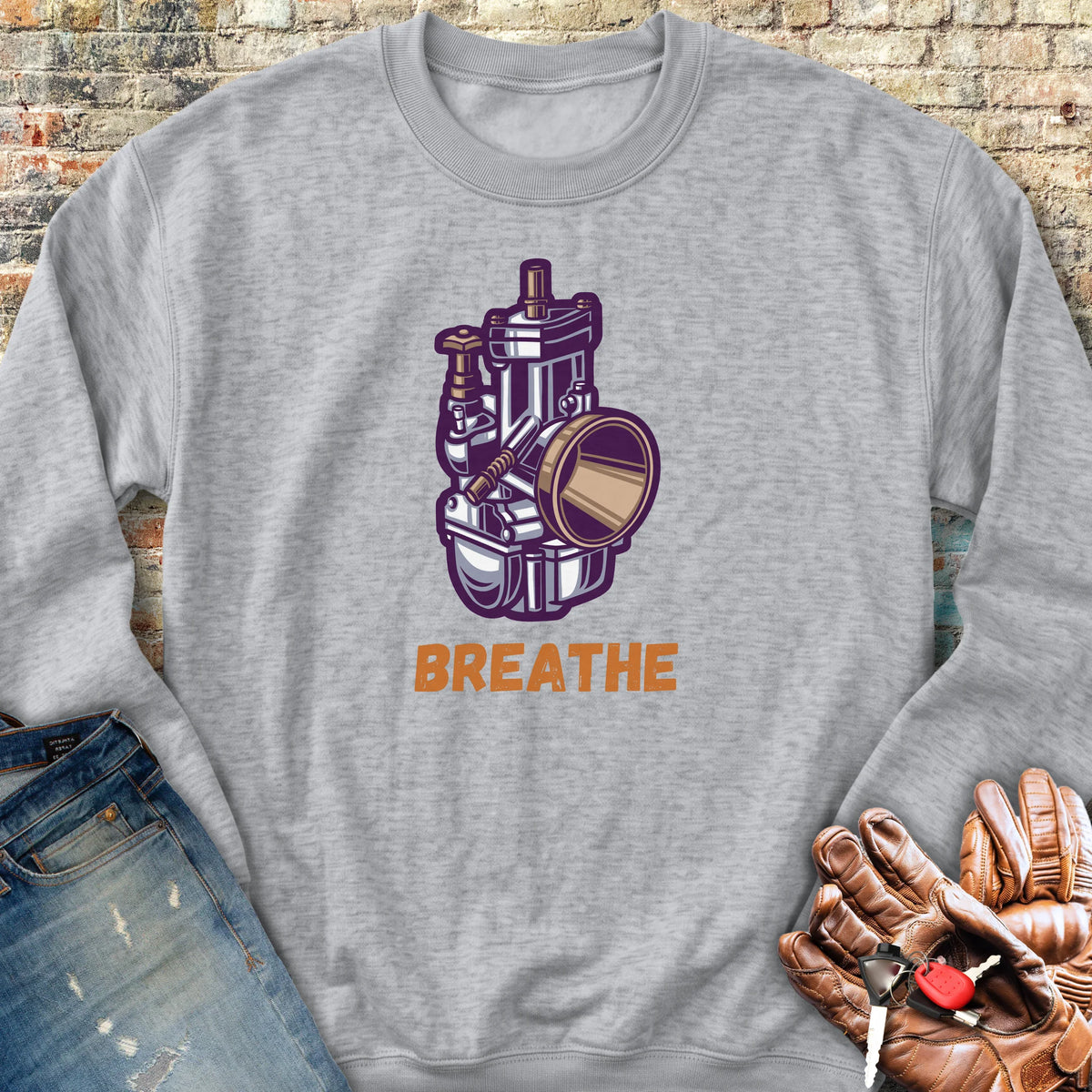 Breathe Sweatshirt - Sport Grey