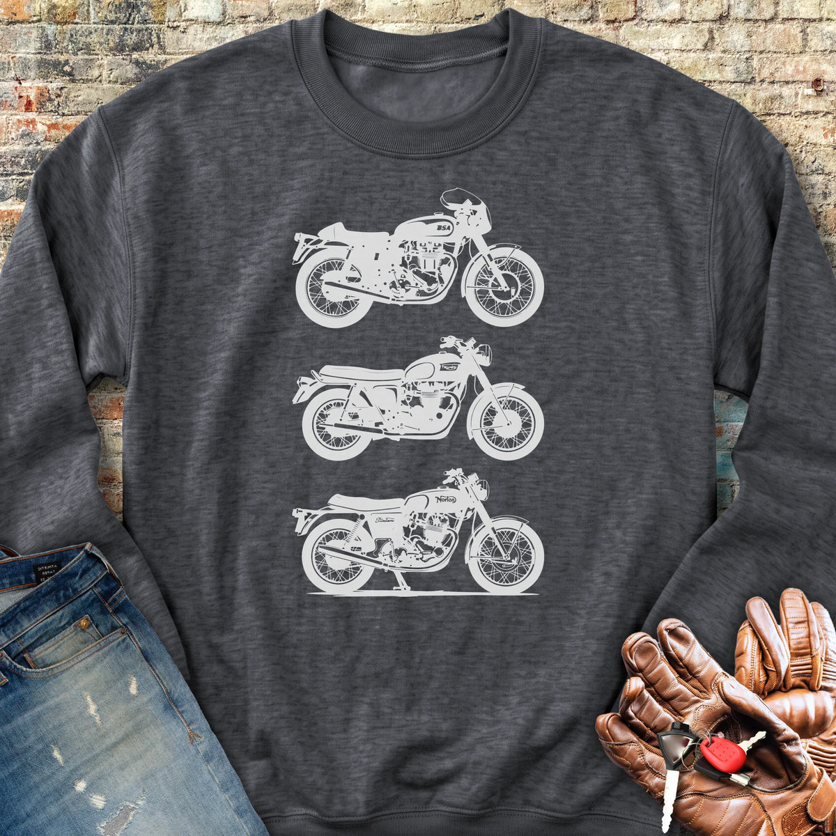 British Classics Sweatshirt - Dark Heather