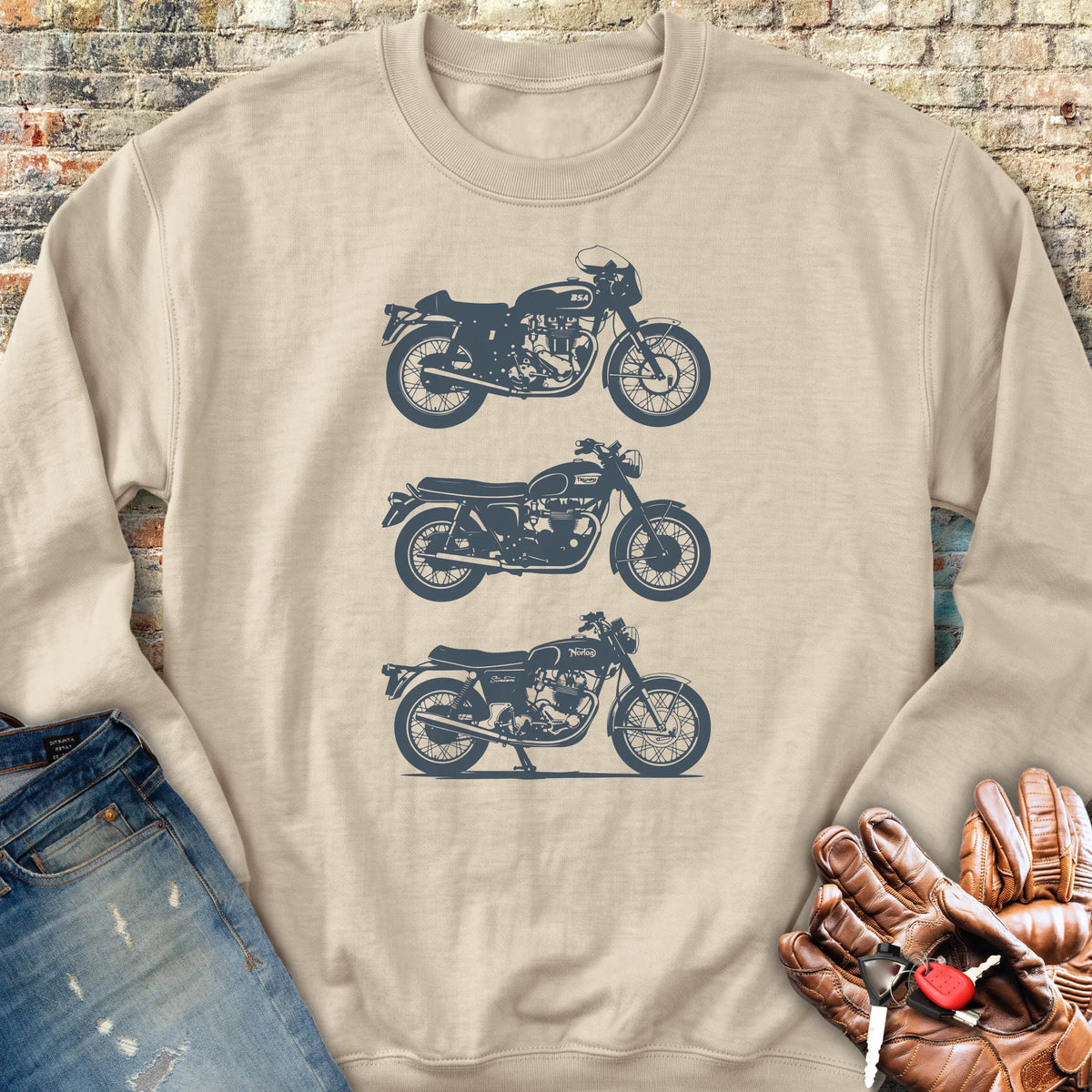 British Classics Sweatshirt - Sand