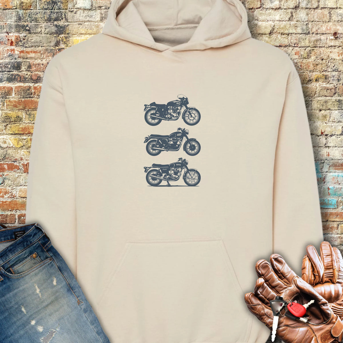 British Classics Hoodie - Sand