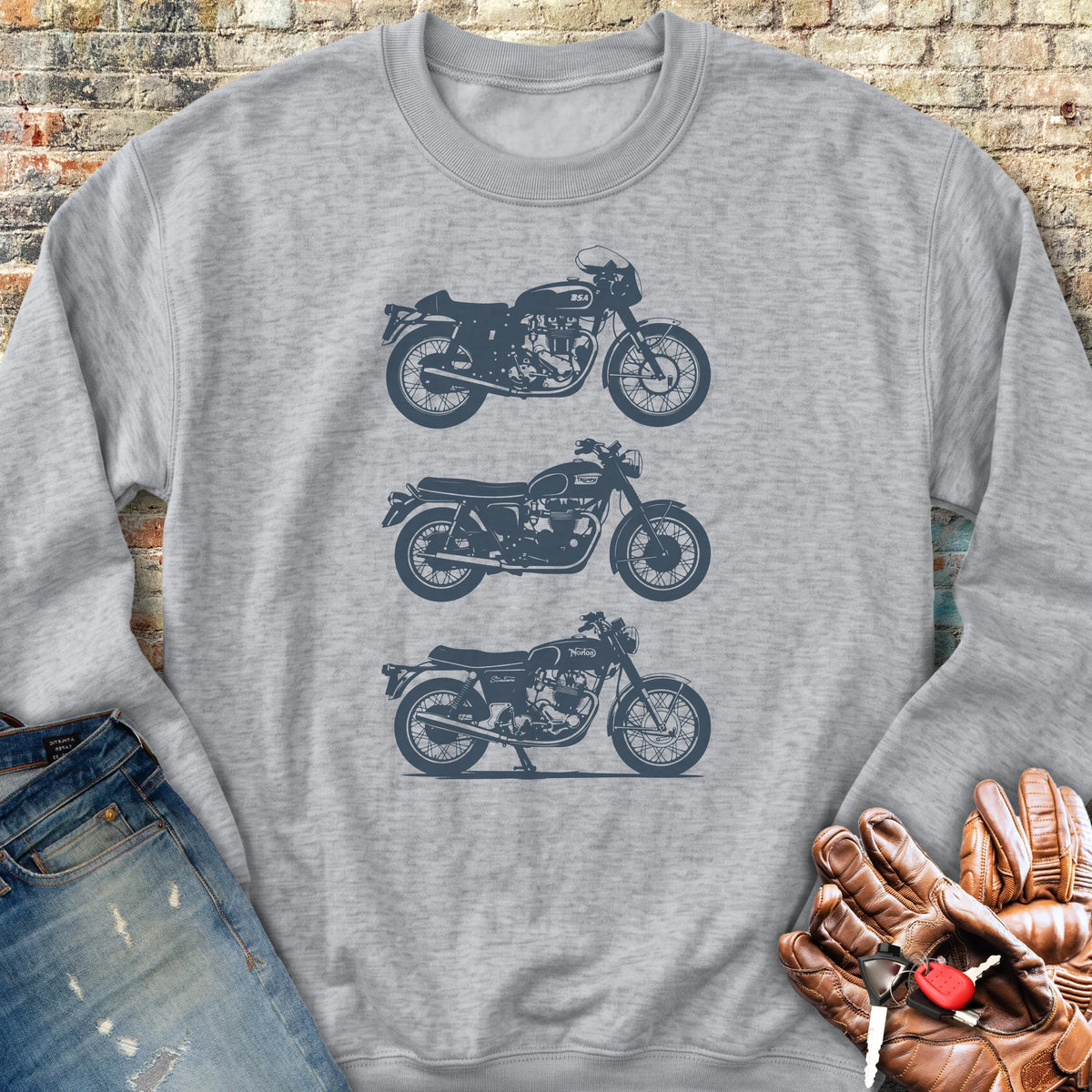 British Classics Sweatshirt - Sport Grey