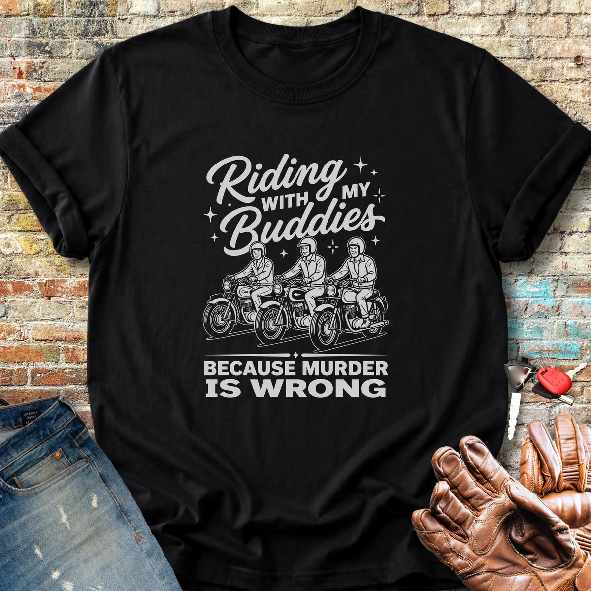 Buddies Classic T-Shirt - Black