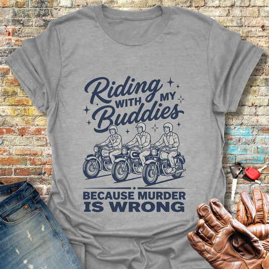 Buddies T-Shirt - Sport Grey