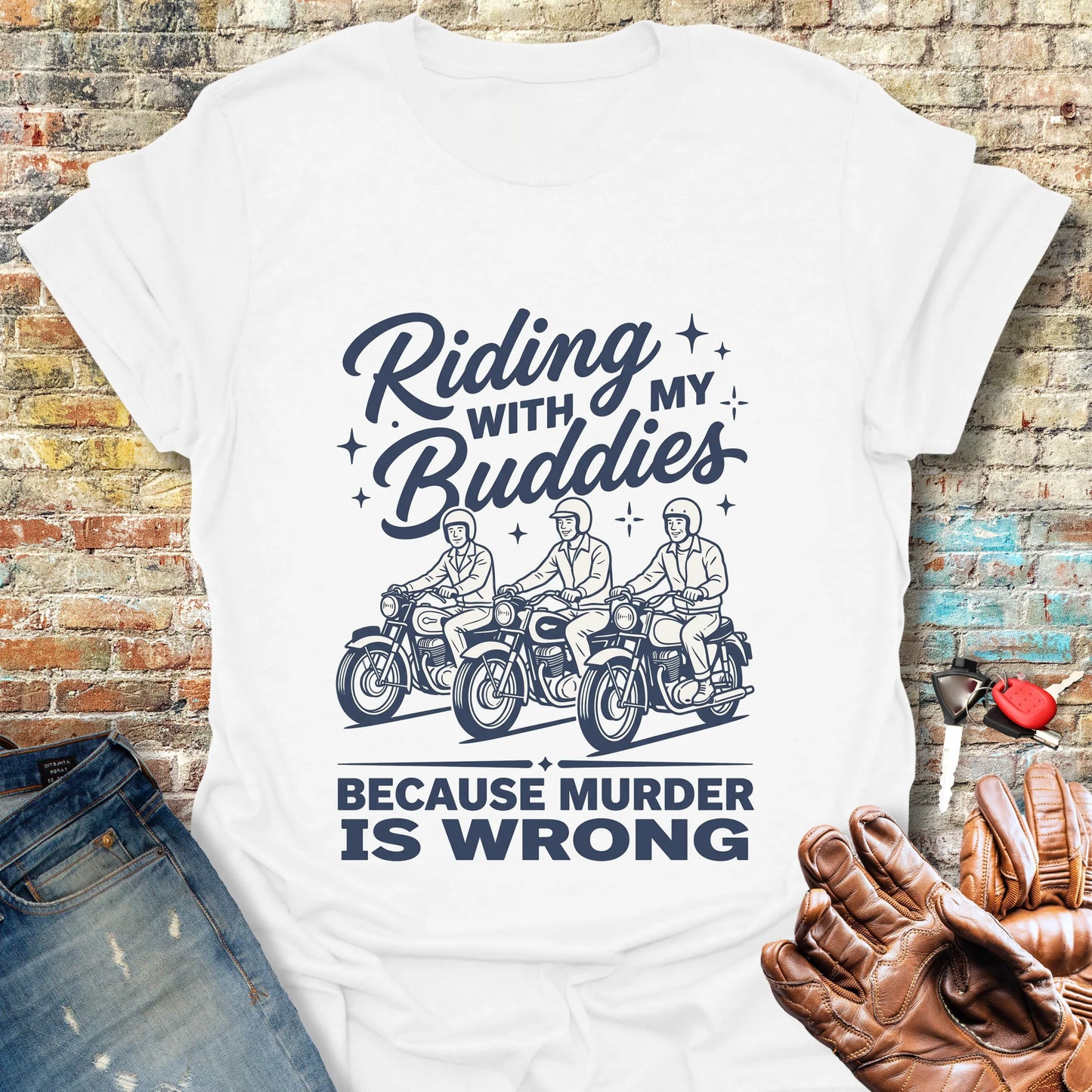 Buddies T-Shirt - White
