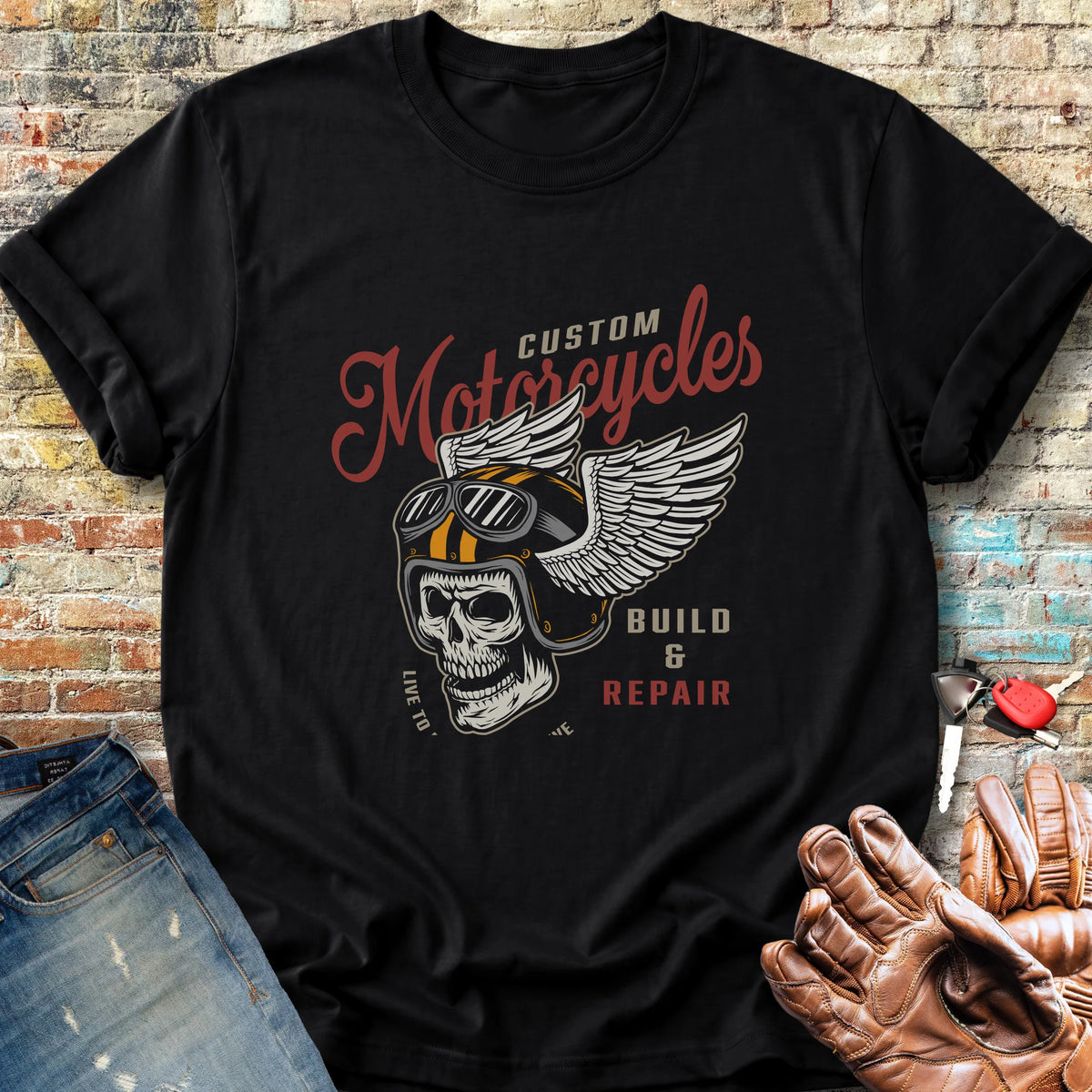Build Repair Classic T-Shirt - Black