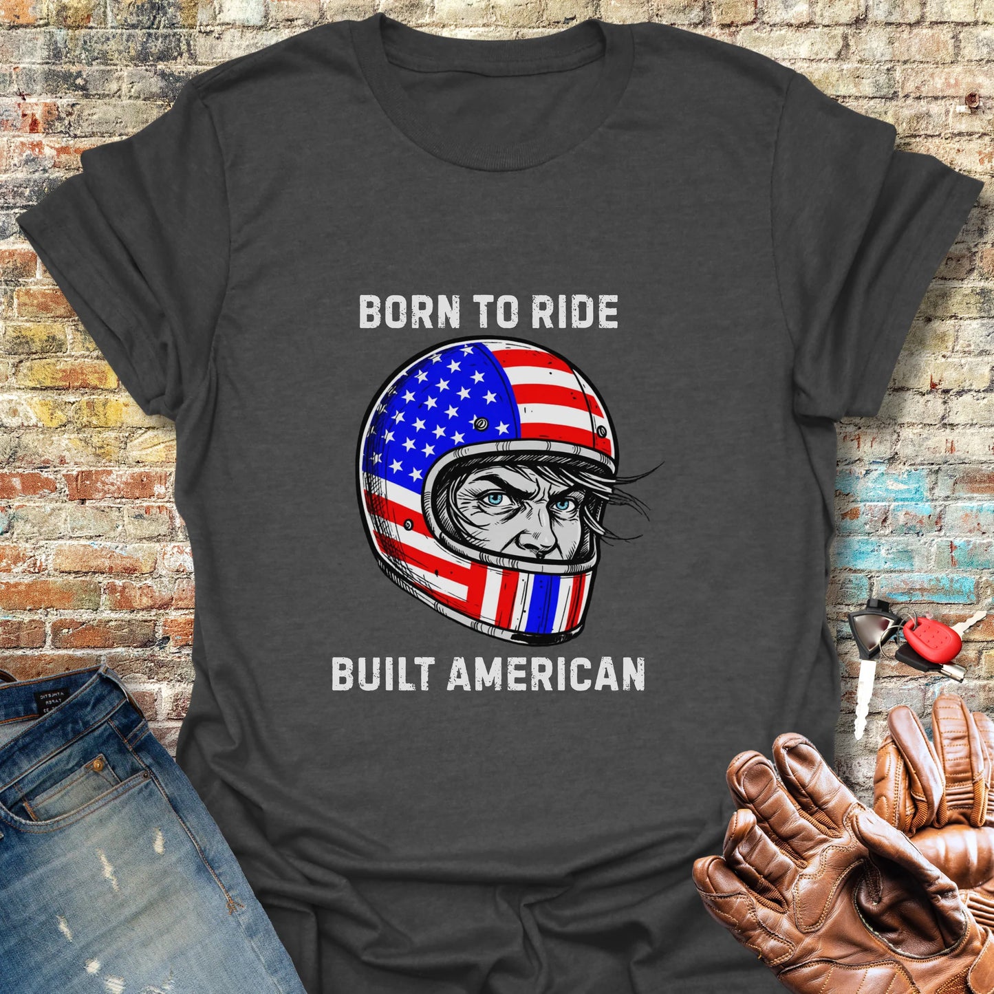Built American T-Shirt - Dark Heather