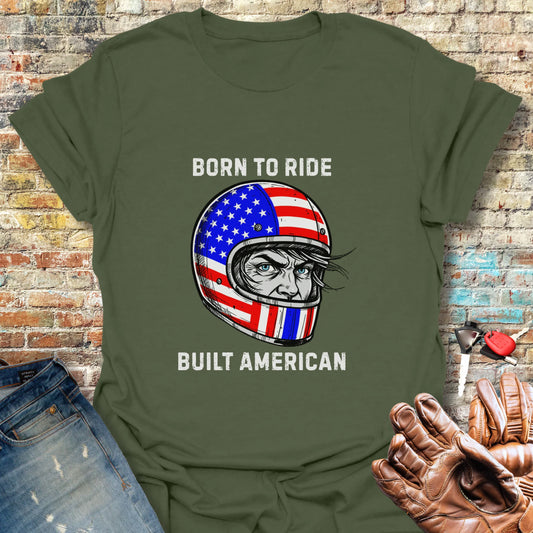 Built American T-Shirt - Military Green