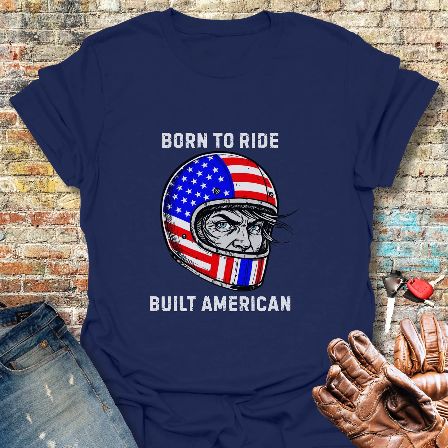 Built American T-Shirt - Navy