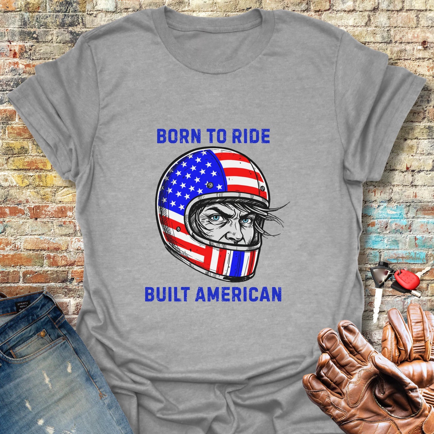 Built American T-Shirt - Sport Grey