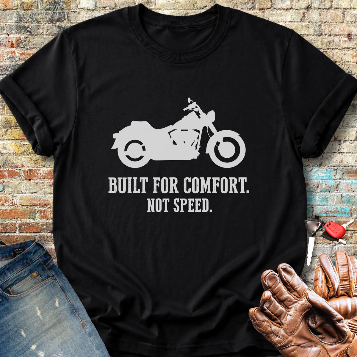 Built For Comfort Classic T-Shirt - Black