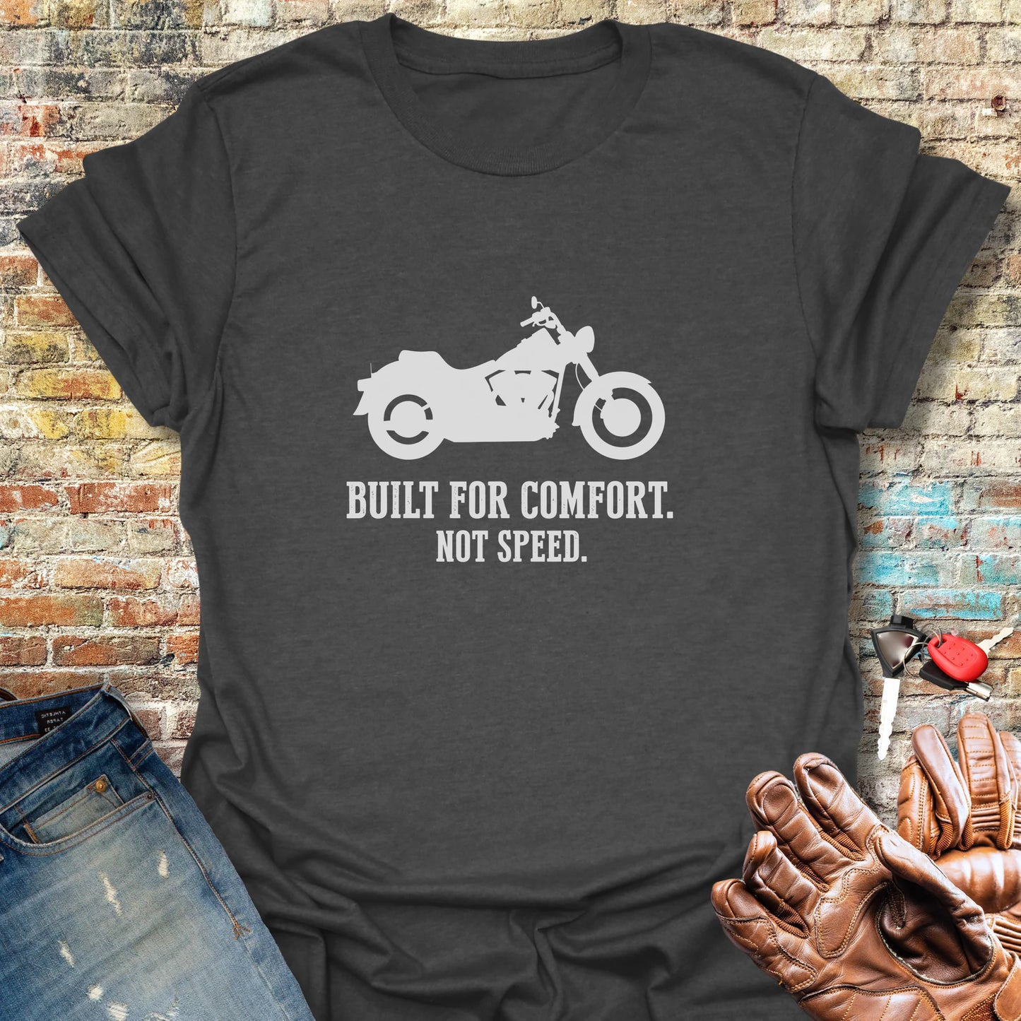 Built For Comfort T-Shirt - Dark Heather