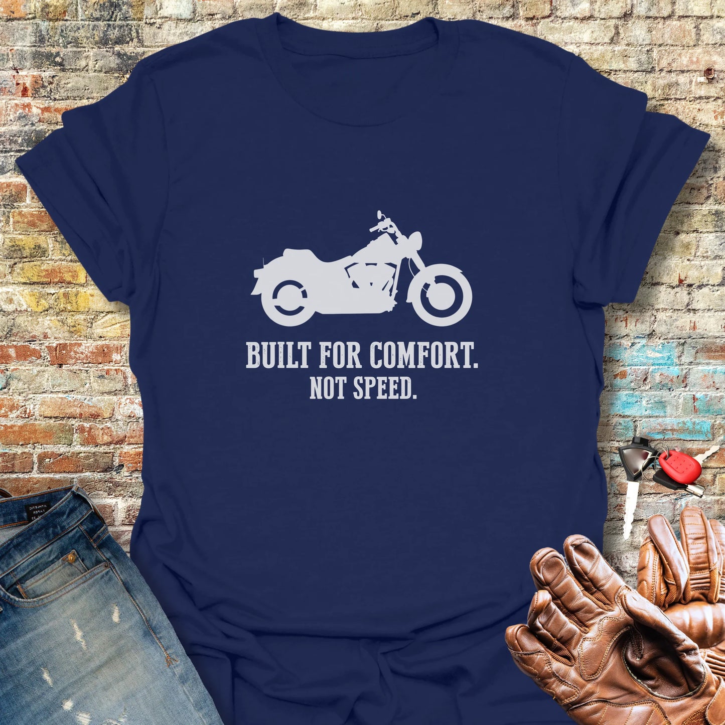Built For Comfort T-Shirt - Navy