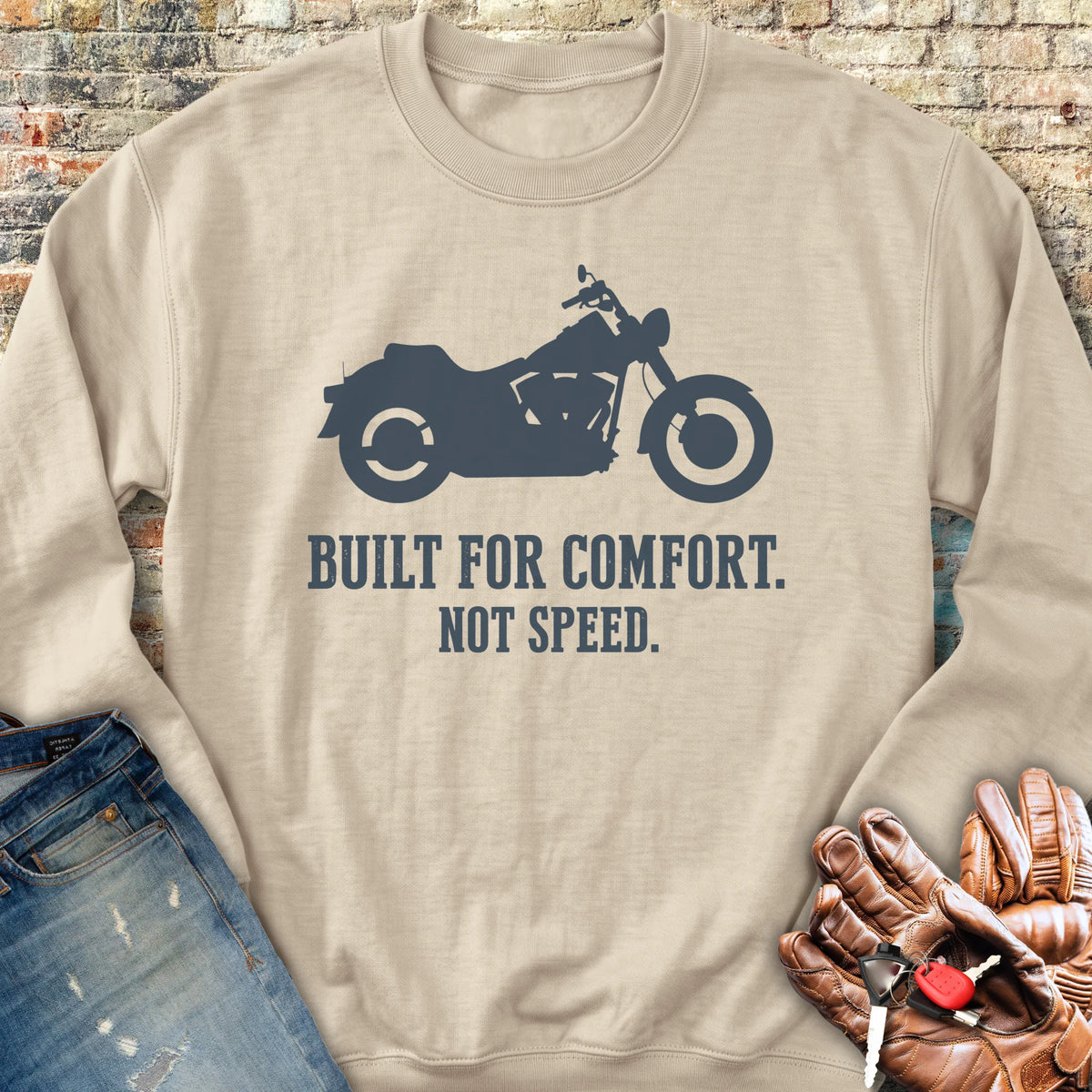 Built For Comfort Sweatshirt - Sand