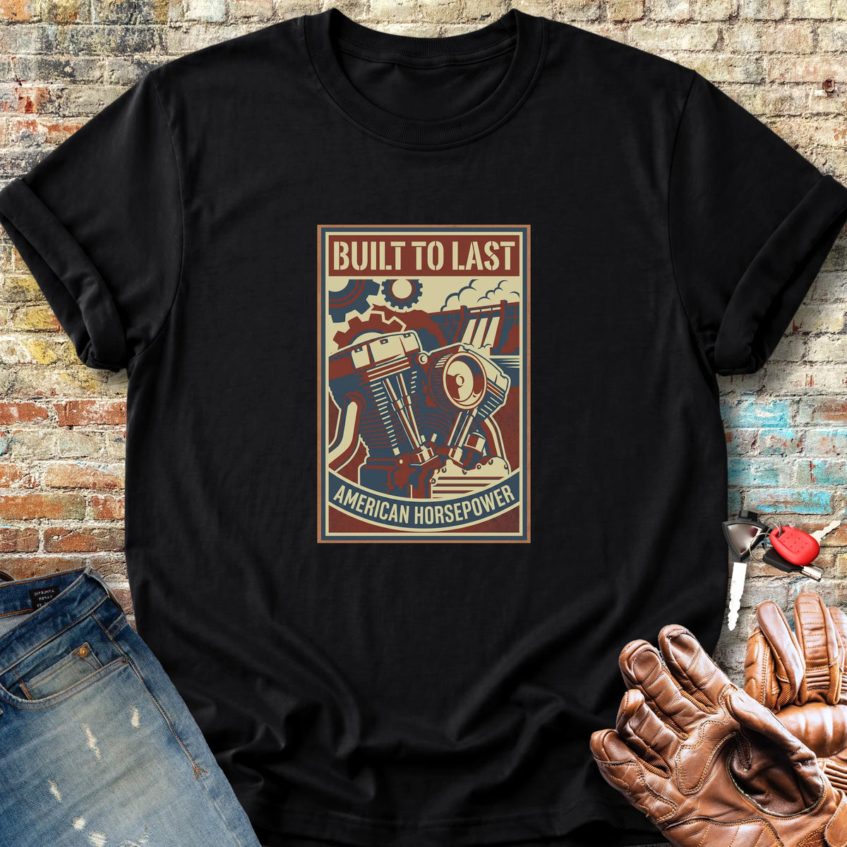 Built To Last Classic T-Shirt - Black