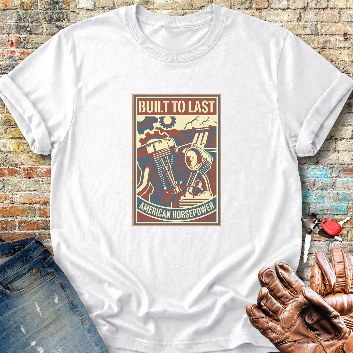 Built To Last Classic T-Shirt - White