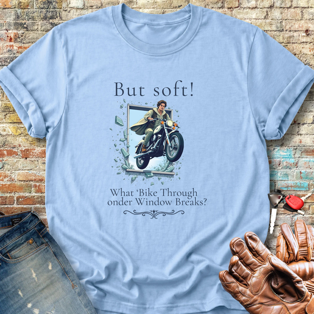 But Soft Classic T-Shirt - Light Blue