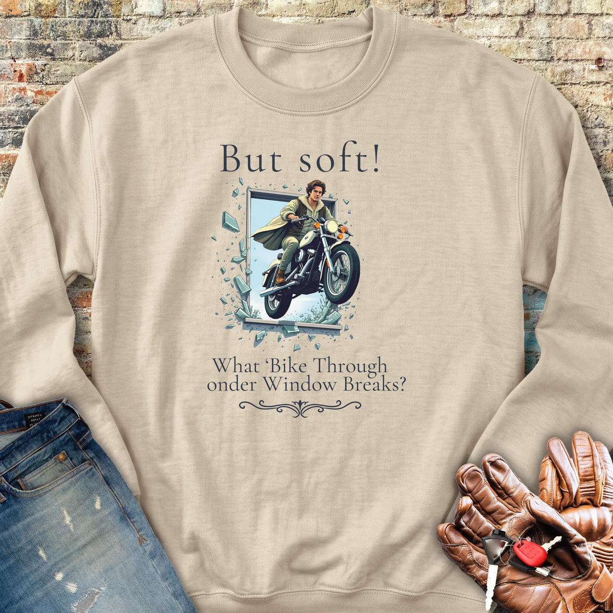 But Soft Sweatshirt - Sand