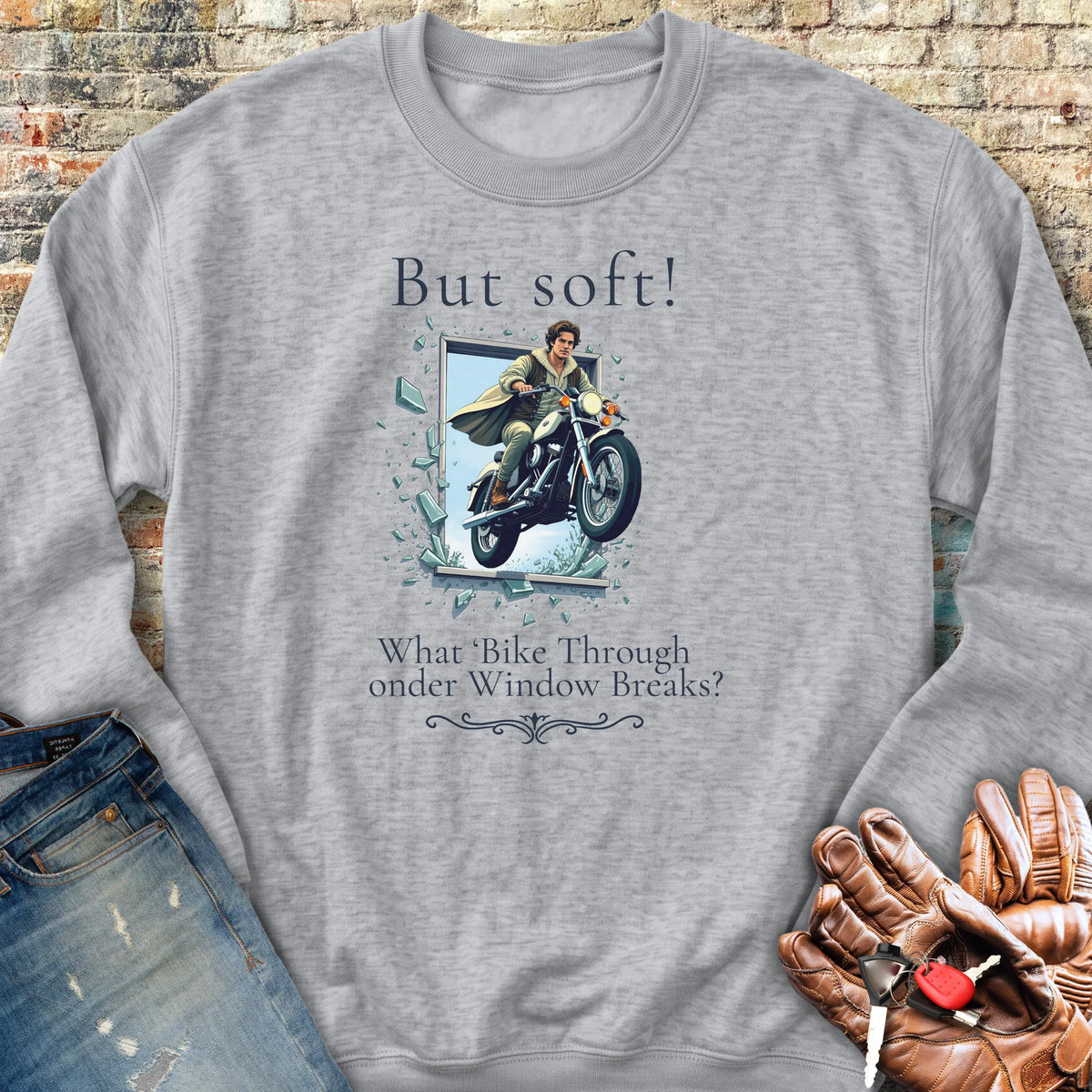 But Soft Sweatshirt - Sport Grey