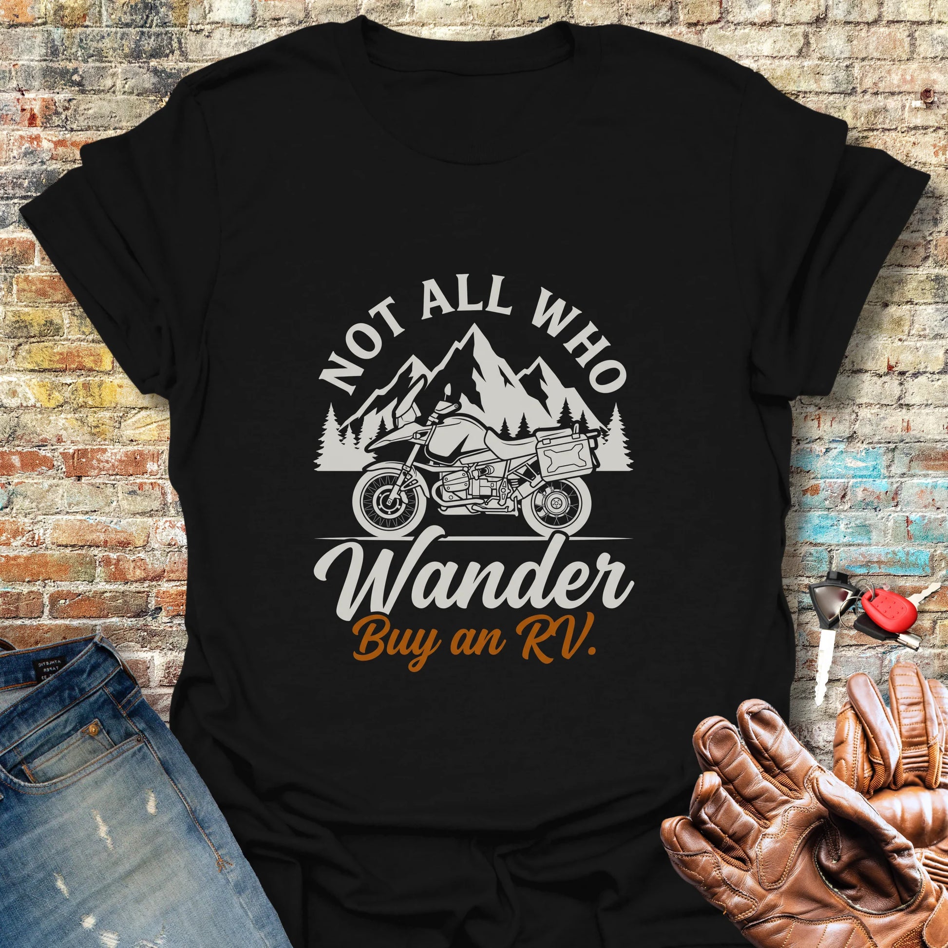 Buy An RV T-Shirt - Black
