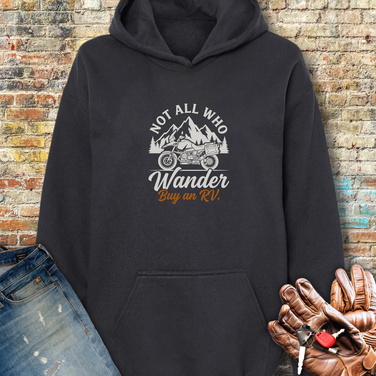 Buy An RV Hoodie - Black