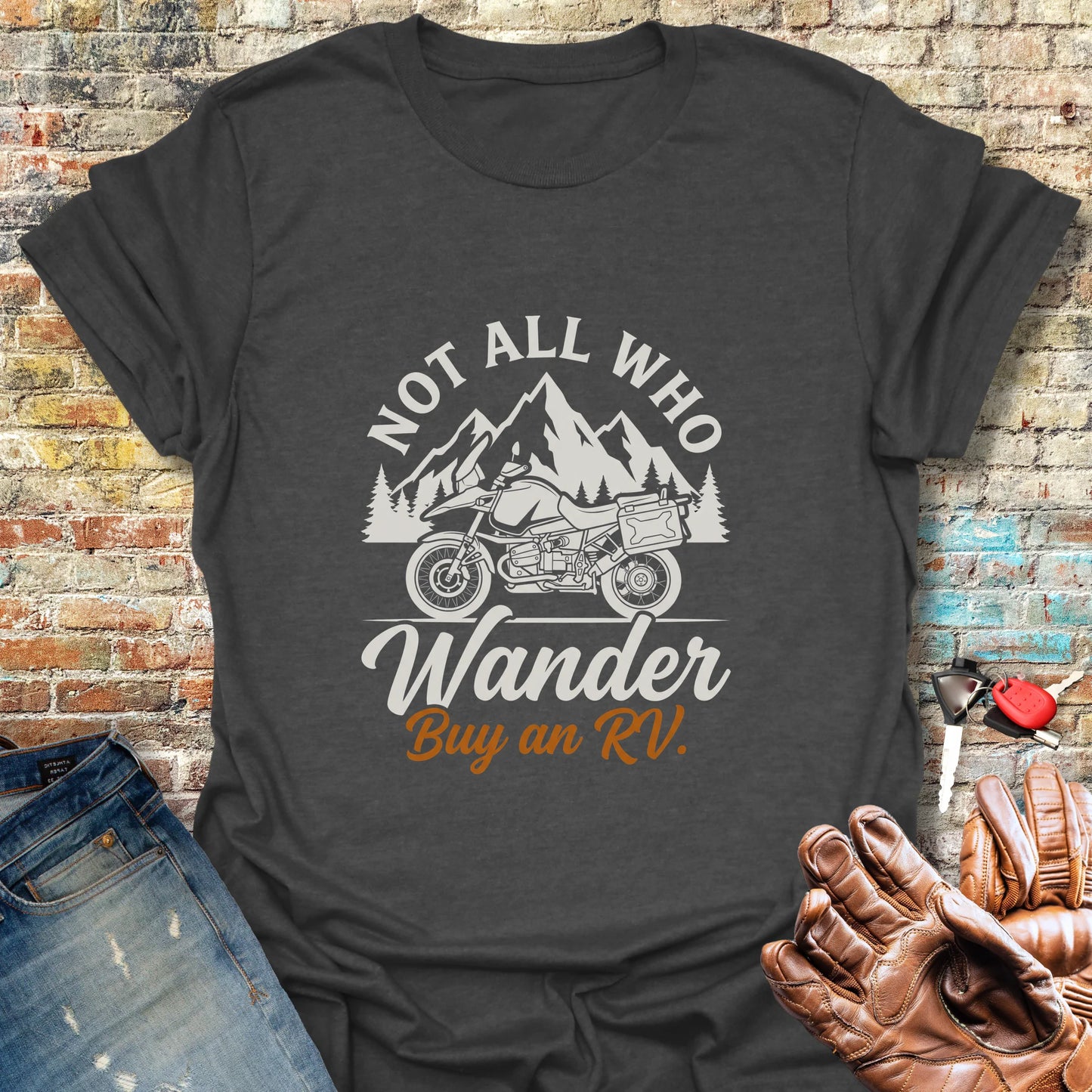 Buy An RV T-Shirt - Dark Heather
