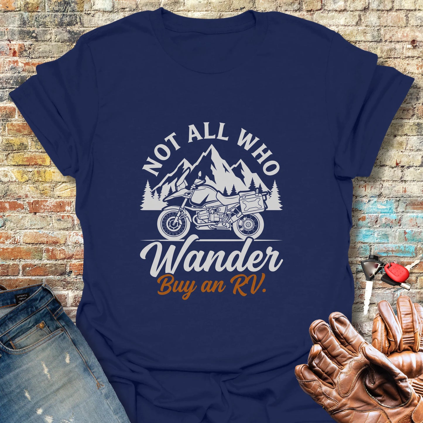 Buy An RV T-Shirt - Navy