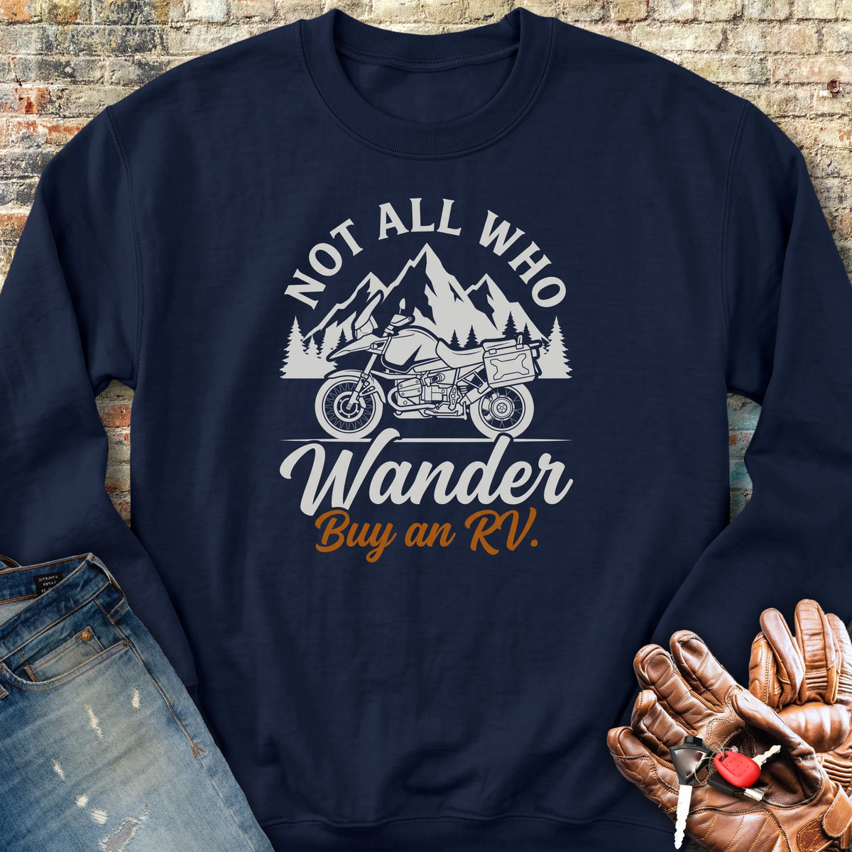 Buy An RV Sweatshirt - Navy