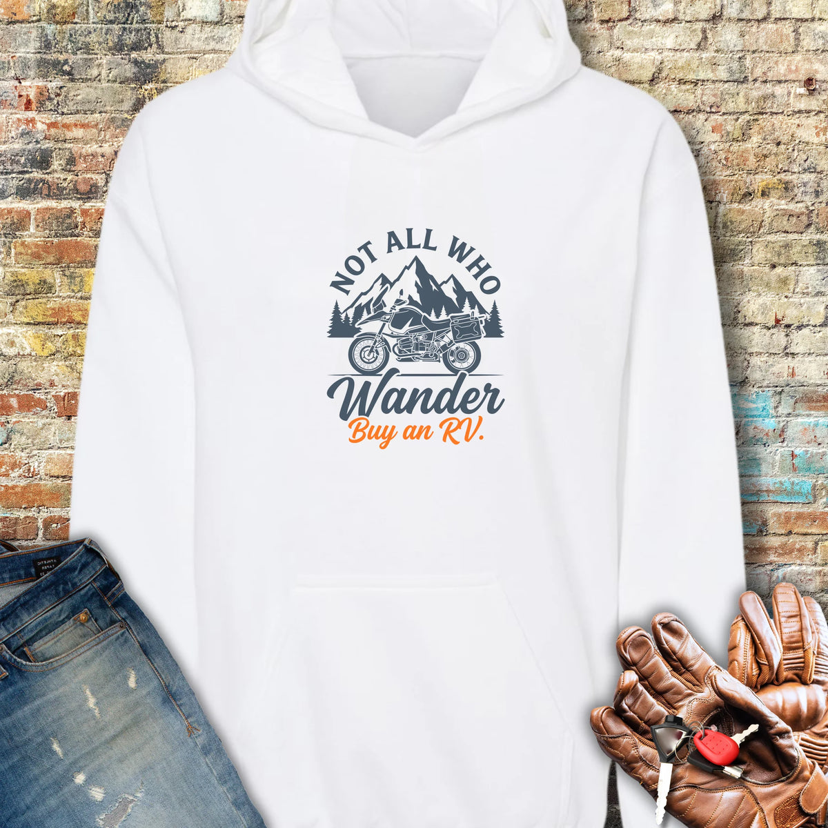 Buy An RV Hoodie - White
