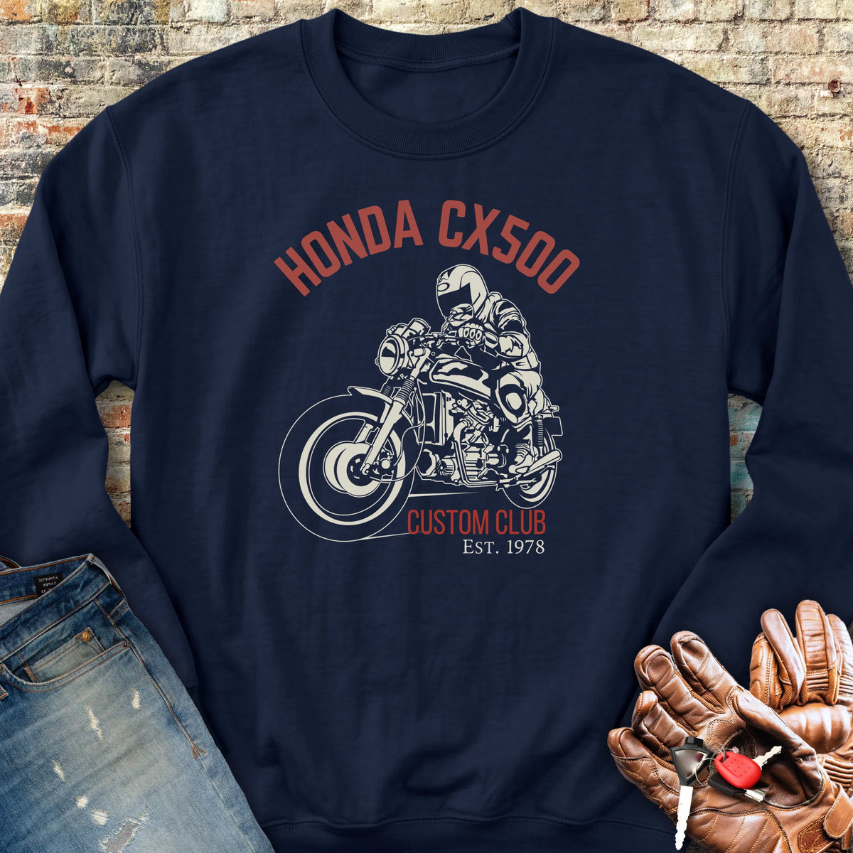 CX500 Custom Club Sweatshirt - Navy