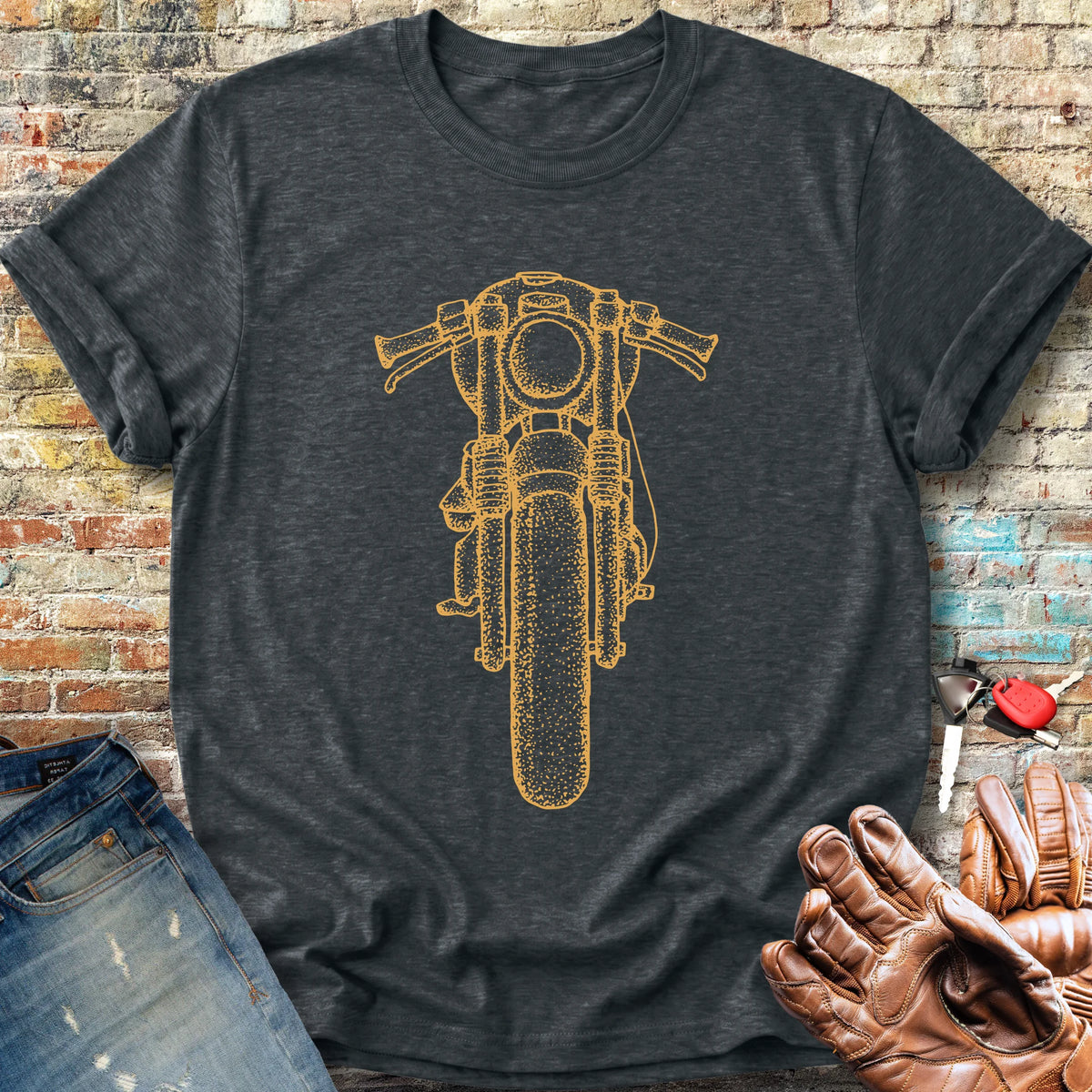 Café Racer Classic T-Shirt - Dark Heather
