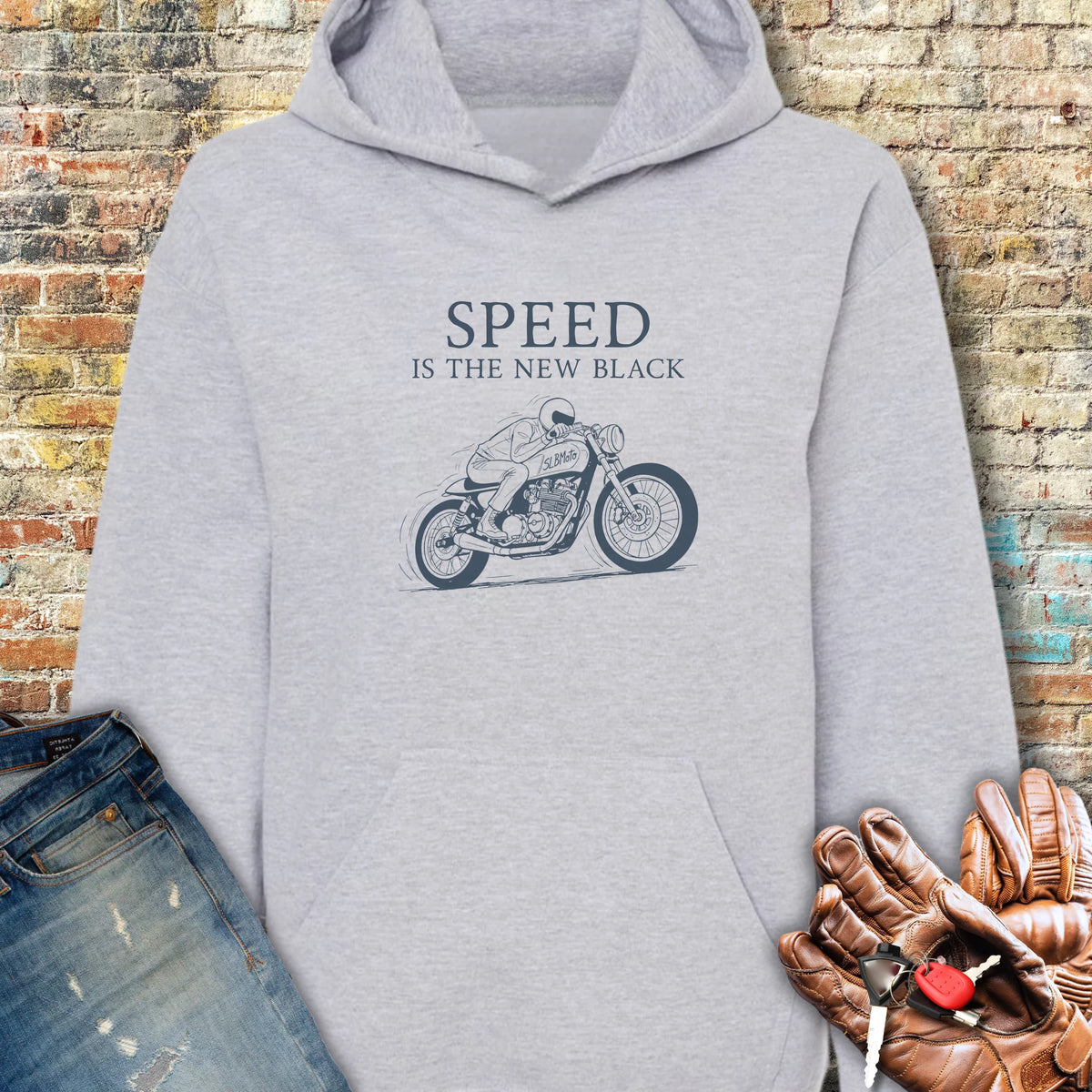 Cafe Speed Hoodie - Sport Grey