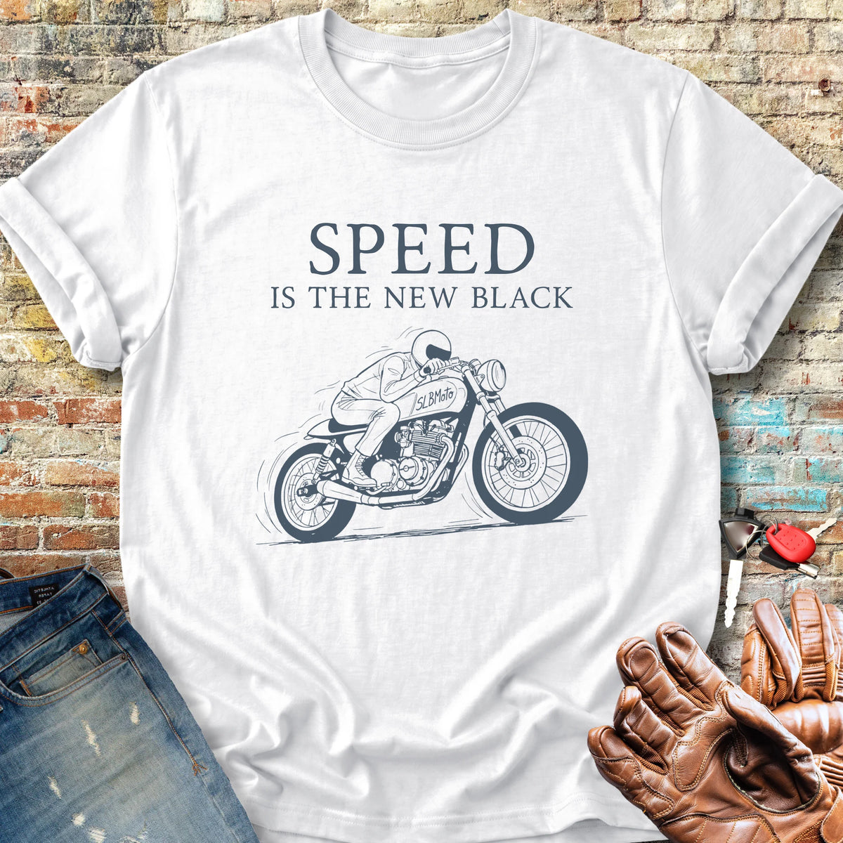 Cafe Speed Classic T-Shirt - White