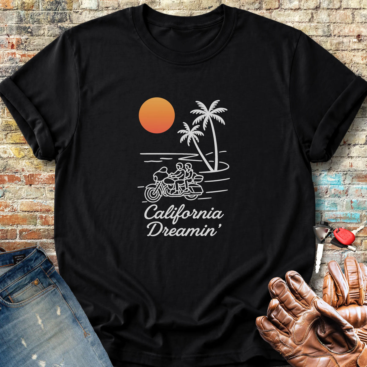 California Dreamin Classic T-Shirt - Black