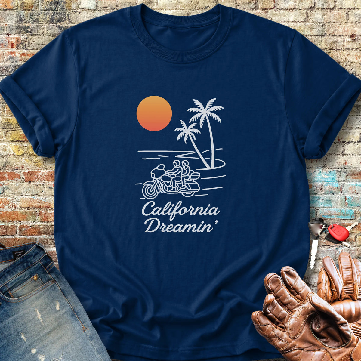 California Dreamin Classic T-Shirt - Navy