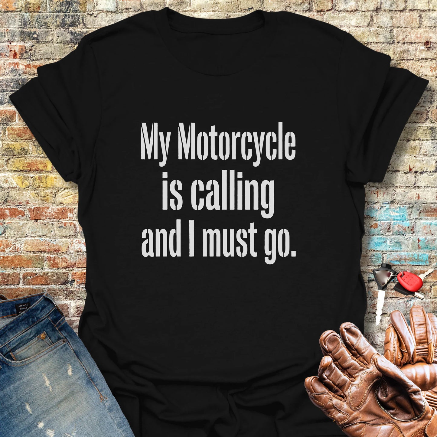 Calling T-Shirt - Black