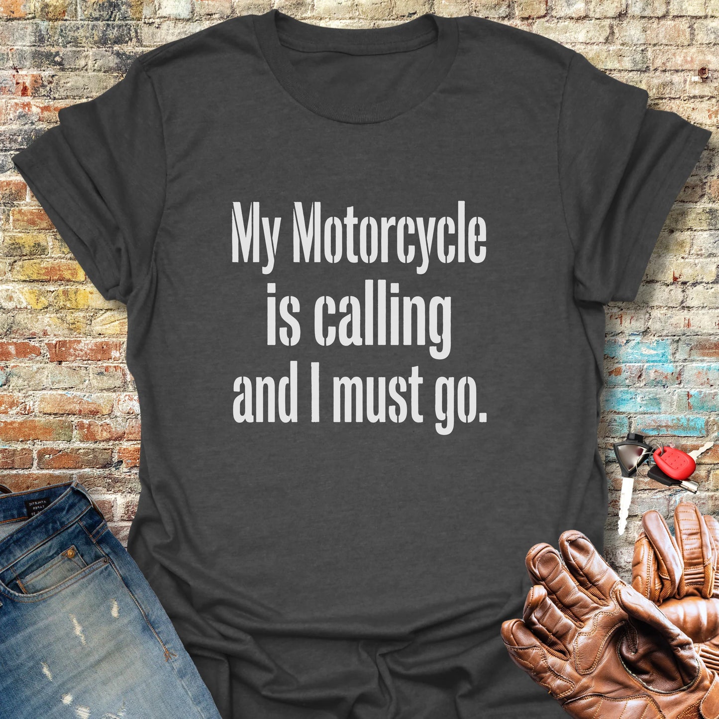 Calling T-Shirt - Dark Heather