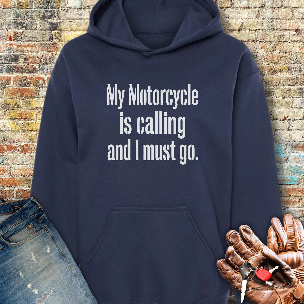 Calling Hoodie - Navy