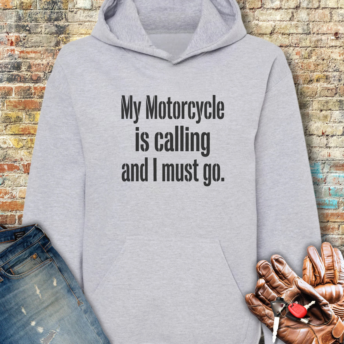 Calling Hoodie - Sport Grey