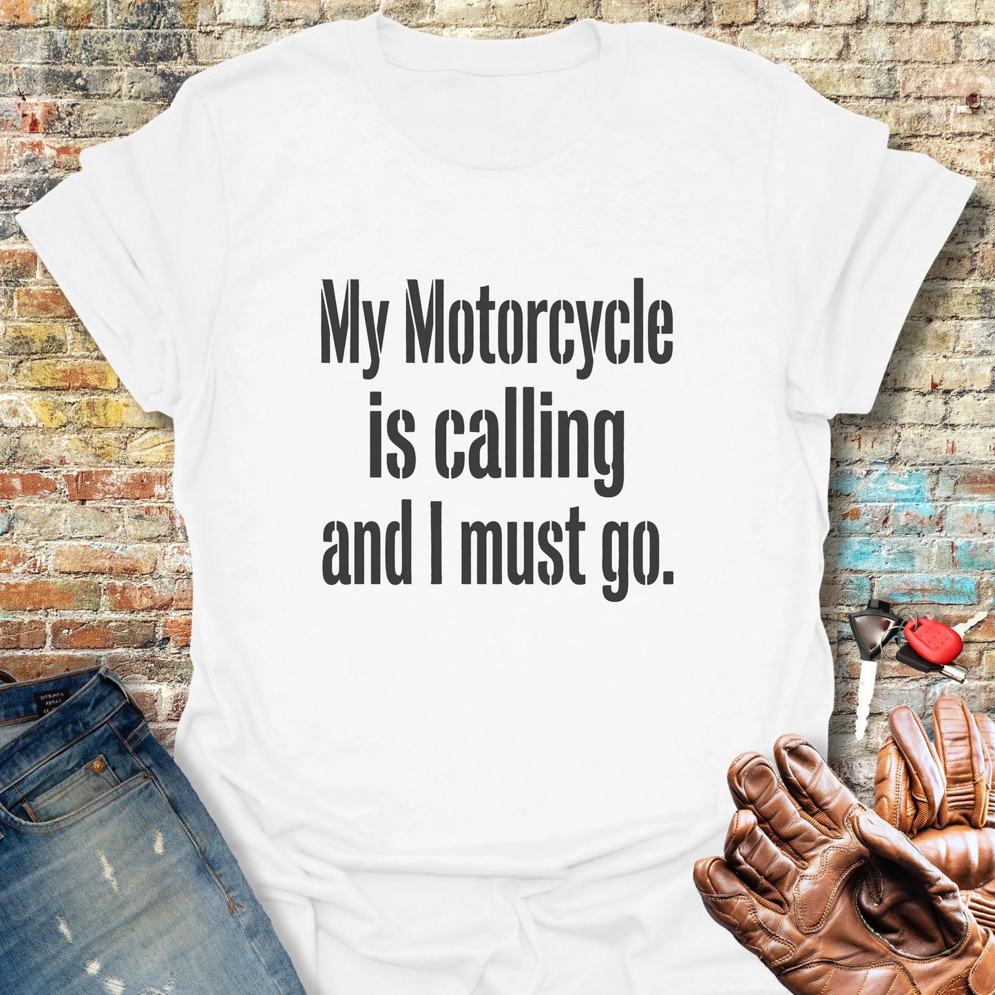 Calling T-Shirt - White